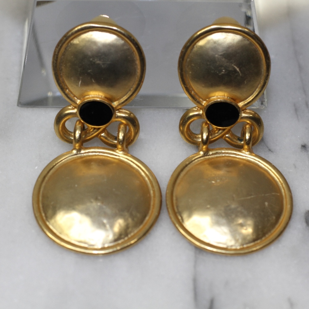 Gold Dangle Earrings